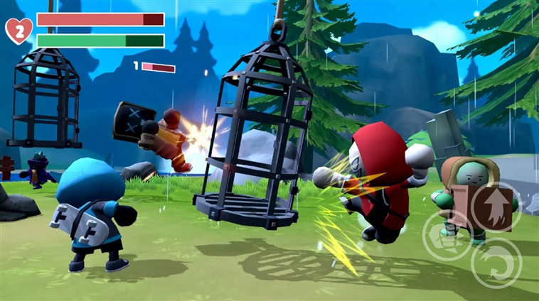 愤怒男孩VS派对男孩无限金币版宣传图