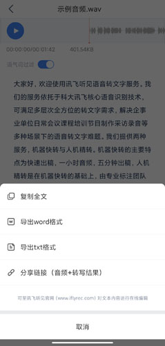 讯飞听见app12
