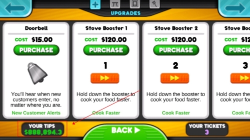 老爹卷饼店hd无限币钱版宣传图