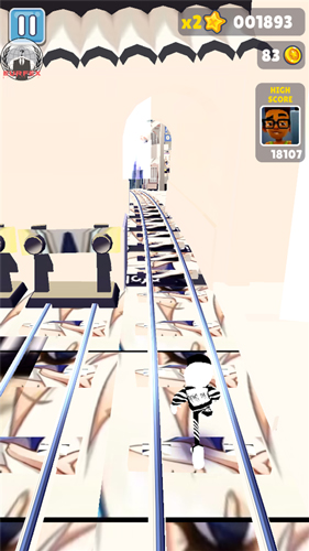 地铁跑酷熊大1.2版本玩法技巧4