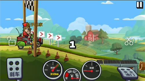 登山赛车怎么完美起步1