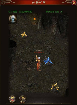 勇者传说2暗黑崛起军团神秘矿洞玩法1