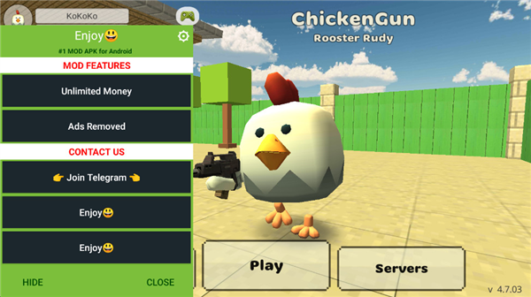 小鸡大作战作弊菜单版宣传图