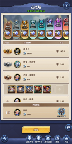 织梦冒险团竞技场介绍2