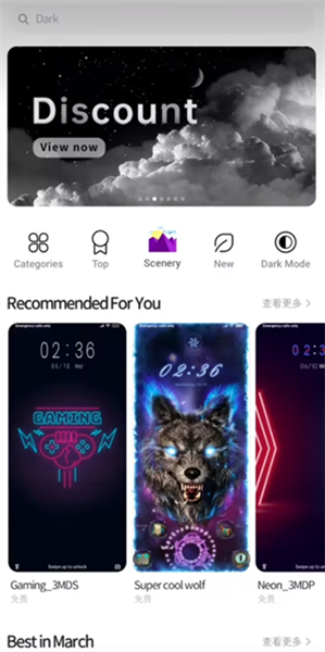 小米个性主题国际版app宣传图