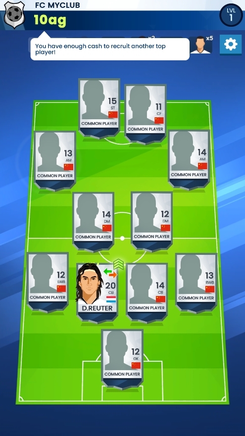 放置足球大亨破解版截图1