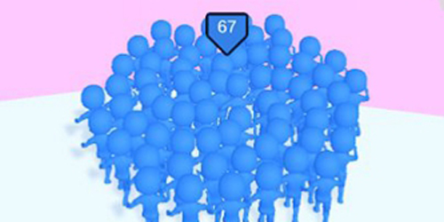 人群碰撞控制游戏特色