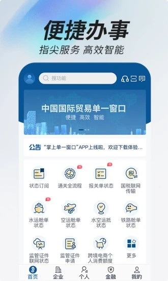掌上单一窗口