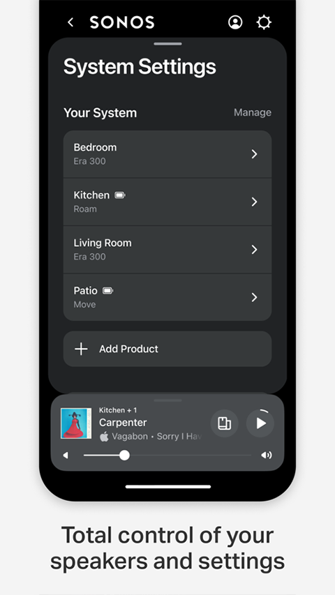 Sonos智能音箱app