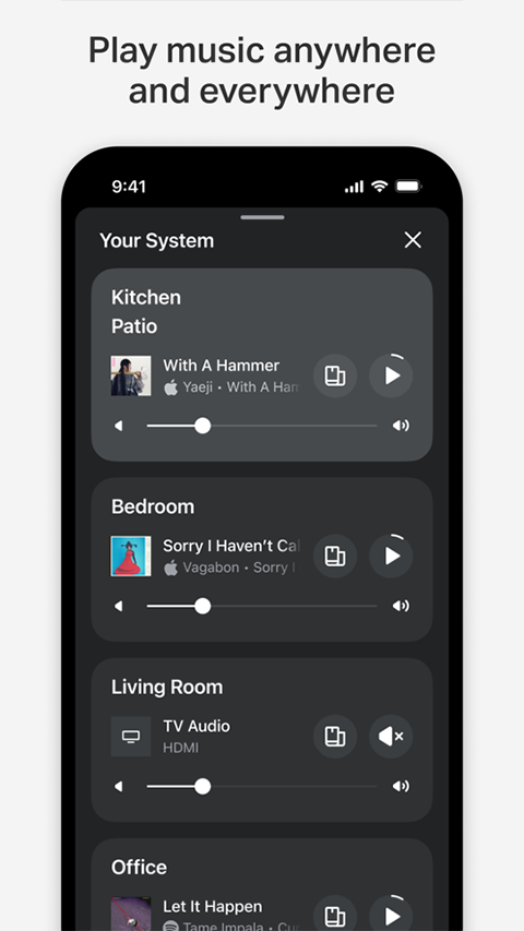 Sonos智能音箱app