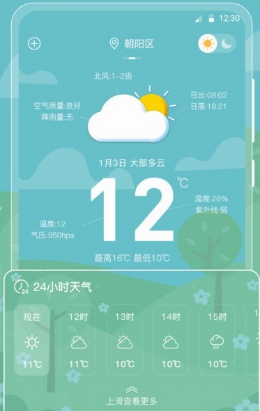 晴天天气(图2)