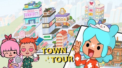 托卡世界三丽鸥小镇正版