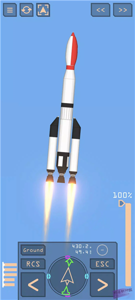 火箭模拟太空计划