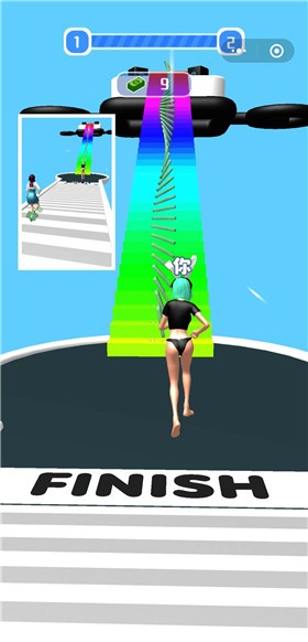 可爱女孩酷跑