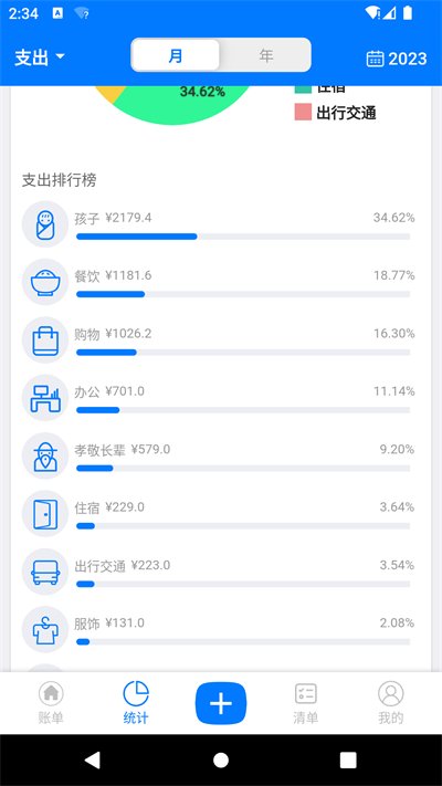 有喔记账