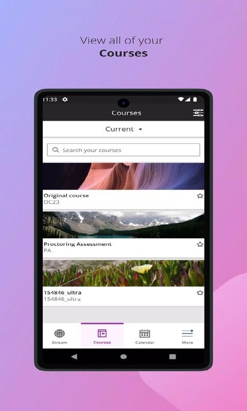 Blackboard教学平台安卓版(图2) Blackboard教学平台安卓版(图2)