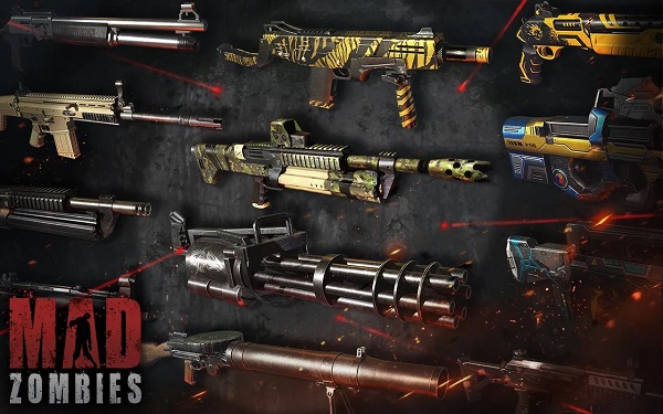 疯狂僵尸射击最新版(MadZombies)