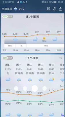 360天气预报