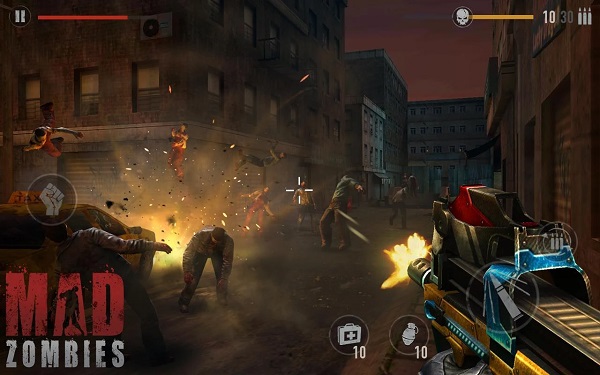 疯狂僵尸射击最新版(MadZombies)