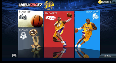 NBA2K传奇科比破解版