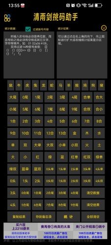清雨剑挑码助手 清雨剑挑码助手(图1)