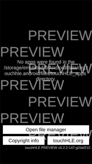 touchHLEPREVIEW模拟器安卓版